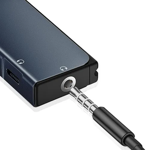 WiWU LT02 Pro Type-C to Type-C + 3.5mm Audio Adapter