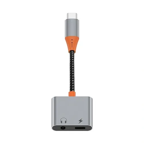 WIWU LT10 AUDIO CONVETER TYPE-C & 3.5 AUDIO ADAPTER