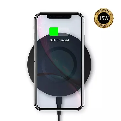 WIWU M4 10W Universal QI Standard Round Smart Wireless Charger