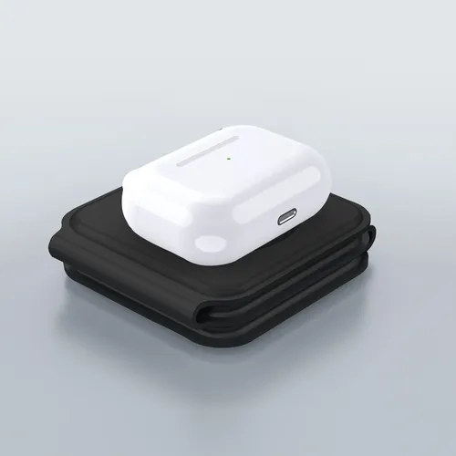 WiWU M6 Power Air 3 in 1 Wireless 15W Powerful Fast Charger (Black)