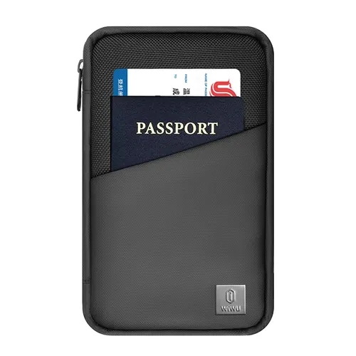 WIWU MacBook Mate Electronic Storage Bag Nylon + Polyester Durable Material