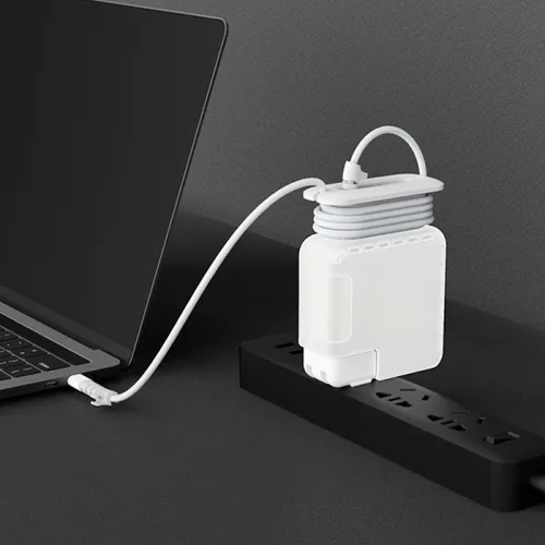 WiWU MacBook Power Adapter Case with Cord Winder & Cable Protector