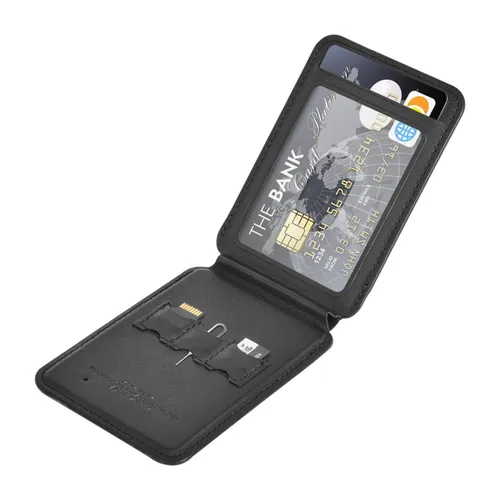 Wiwu Mag Wallet FM MW-005 Slim & Magnetic - Black