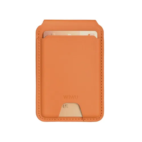 Wiwu Mag Wallet FM MW-005 Slim & Magnetic - Brown