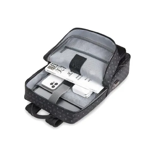 Wiwu Master Fingerprint Lock Backpack 15.6” – Black