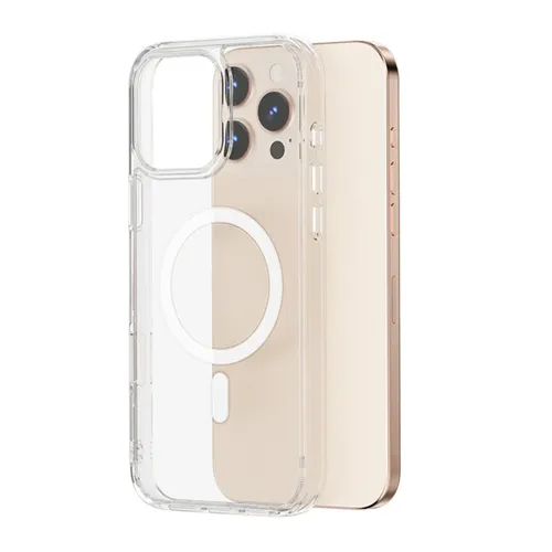 Wiwu MCC-102 iPhone 16 Pro Max Case Magnetic Crystal Hard PC Cover