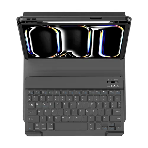 Wiwu MK-006 3 In 1 Premium Combo Case+Pencil+Keyboard For iPad Air 11 10.9 & 11 2024-2025 Black