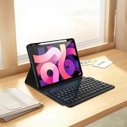 WiWU MK-006 3 in 1 Premium Combo Protect Case with Pencil and Keyboard for iPad 11th Gen A16 11 inch 2025