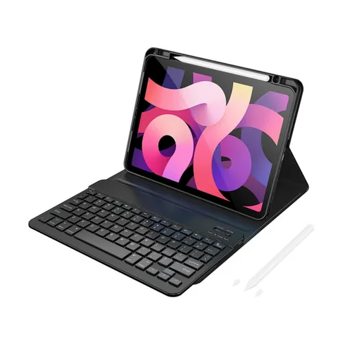 WiWU MK-006 3 In 1 Premium Combo Protect Case+Pencil+Keyboard for iPad Pro 11 2024 - Black