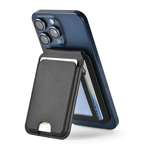 Wiwu MW-003 Mag Wallet Magnetic Card Holder with Stand