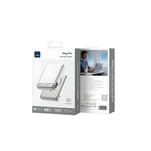 WiWU P090 Mag Pro Qi2 Power Bank 10000mAh