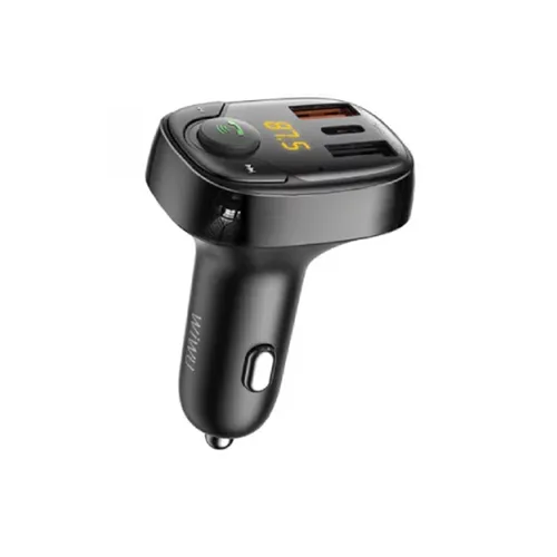 WiWU PC600 Bluetooth 5.0 Wireless Transmitter Car Charger