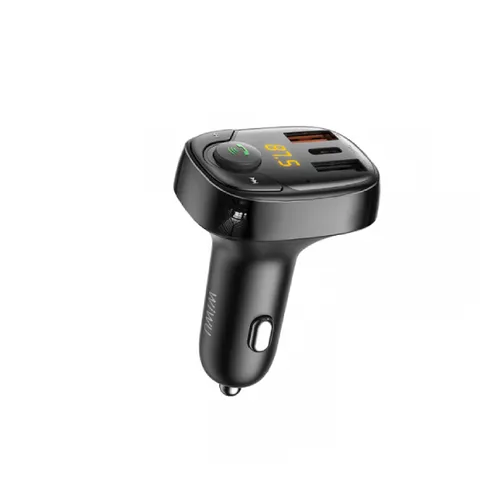 Wiwu PC600 Bluetooth 5.0 Wireless Transmitter Car Charger