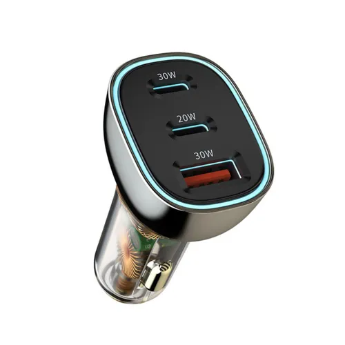 Wiwu PC700 Car Charger Black
