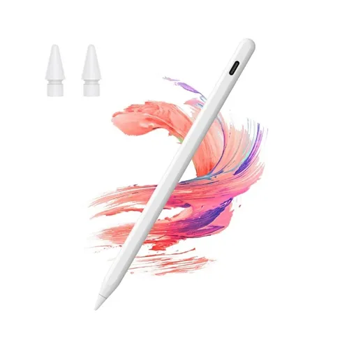 WiWU Pencil W A03 Palm Rejection and Tilt Function with Replacement Nib Stylus Pen for iPad