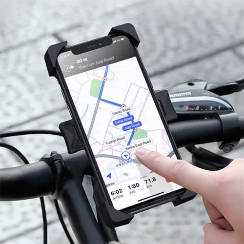 WiWU PL800 Handlebar Universal Mount Motorcycle and Bicycle Phone Holder