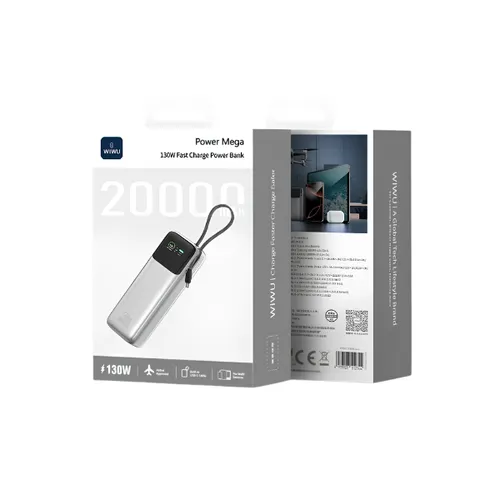 WiWU PM301 130W 20000mAh Power Bank