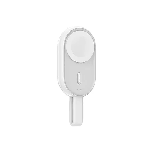 WiWU Portable 2 in 1 wireless charger for smart watch with power bank