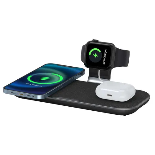 WIWU Power Air 3 IN 1 Wireless Charger – PA3IN1B