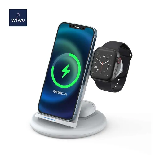 WiWU Power Air 3 in 1 Wireless Charging Station