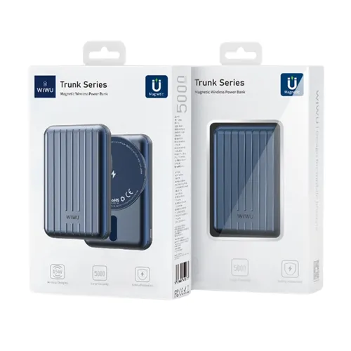Wiwu PP02 15W 5000mAh Trunk Magnetic Wireless Powerbank