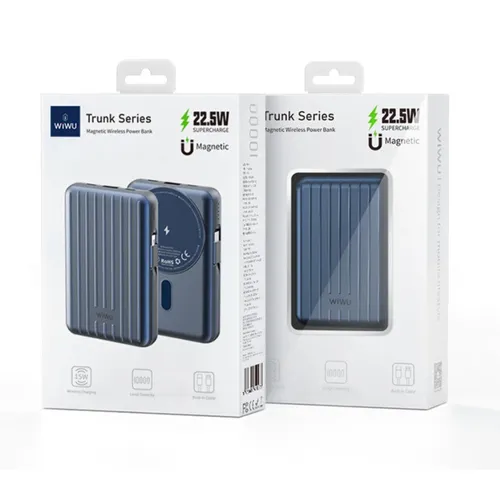 Wiwu PP03 22.5W 10000mAH Trunk Magnetic Wireless Powerbank