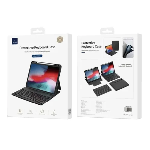 Wiwu Protective Keyboard Case For iPad Pro 11 2024 Black