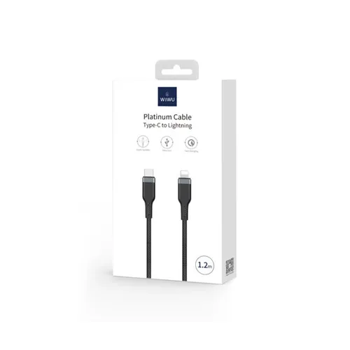 WIWU PT01 USB To Lightning 1.2M Platinum Cable