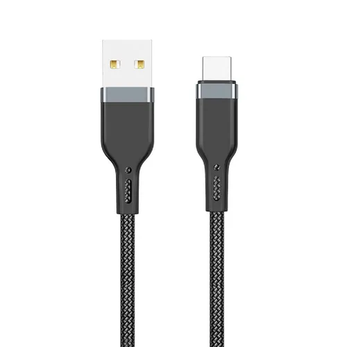 Wiwu PT02 Platinum Cable USB To Type-C 2m - Black | PT022MB