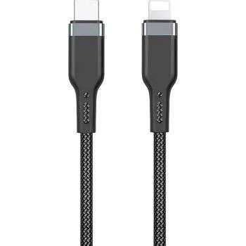 Wiwu PT04 Platinum Cable Type-C To Lightning 1.2m - Black | PT041.2MB