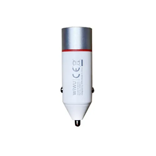 WiWU QC023 Mars 60W Type-C Dual Ports Car Charger