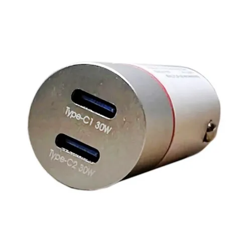 WiWU QC023 Mars 60W Type-C Dual Ports Car Charger