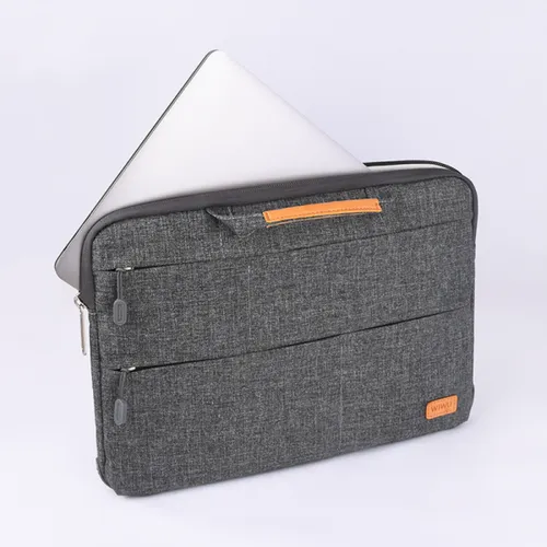 WIWU Smart Stand Sleeve 15.4" Black/Grey