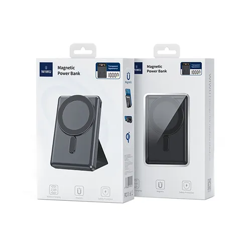 WiWU Snap Cube 15W 10000mAh Magnetic Wireless Power Bank