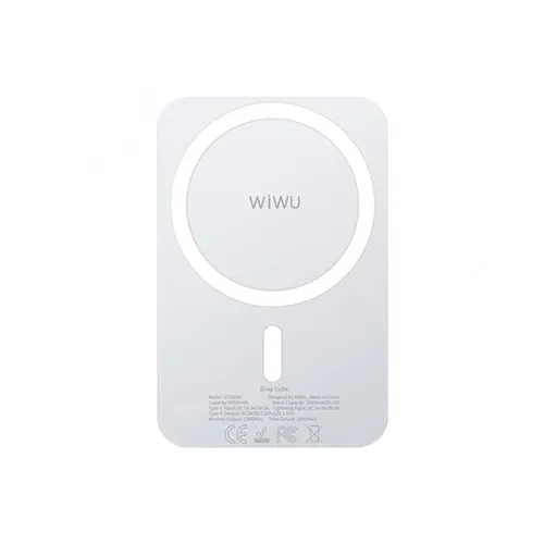 WiWU Snap Cube Magnetic 5000mAh Wireless Fast Charge Power Bank