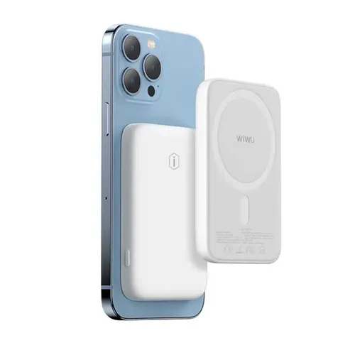 WiWU Snap Cube Magnetic 5000mAh Wireless Fast Charge Power Bank