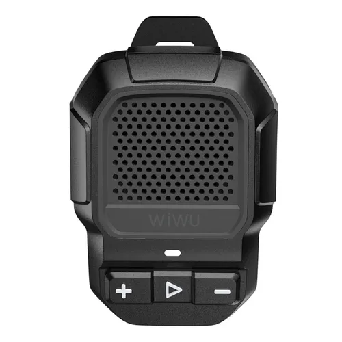 WiWU SPK-001 Buddy Fun Magnetic Mini Wireless Speaker - Black / Blackish Green