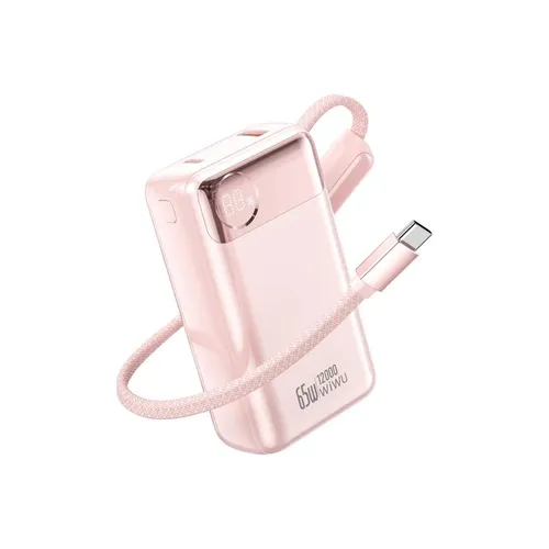 WiWU T132 Power Plus 65W Built-in Cable Power Bank