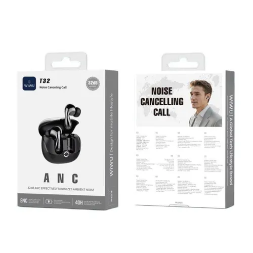 WiWU T32 TWS Earbuds with ANC Function