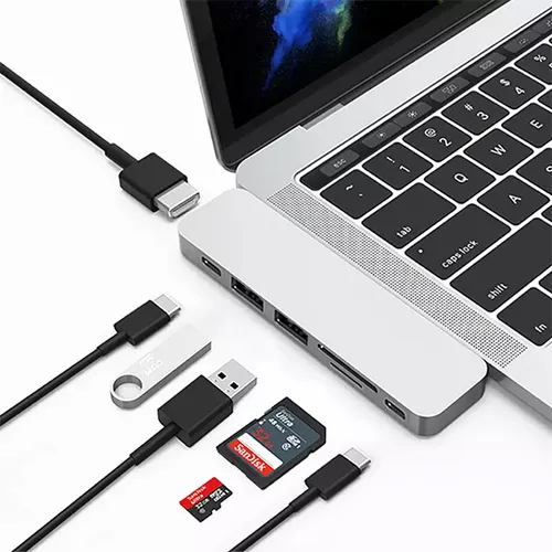 WiWU T8 7-in-1 USB Type-C Hub Adapter