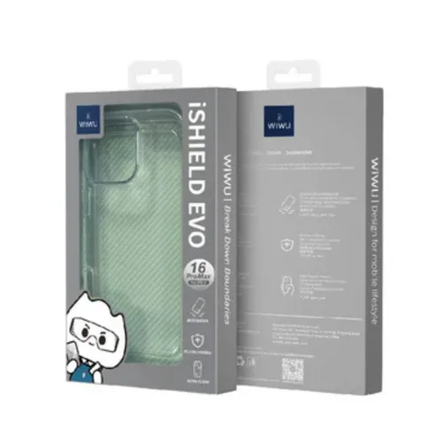 Wiwu TPP-109 iShield Evo Case 16 Series Transparent