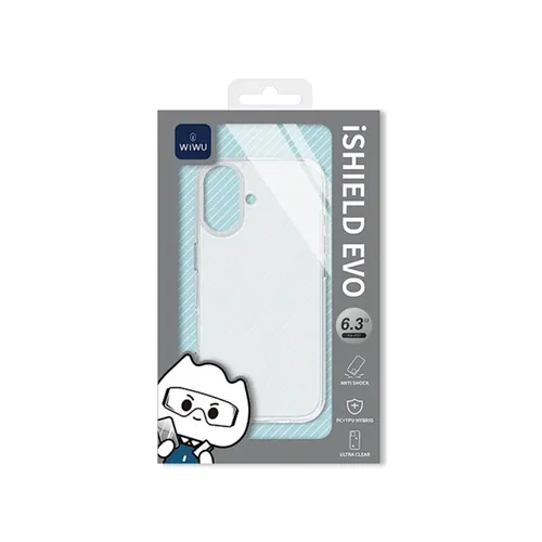 WiWU TPP-109 iShield Evo Transparent Case for iPhone 16