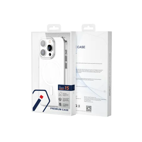 WiWU Transparent Clear Case with MagSafe for iPhone 15