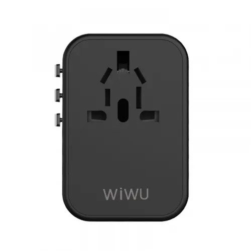 Wiwu UA-303 35W Universal Plug Adapter Black