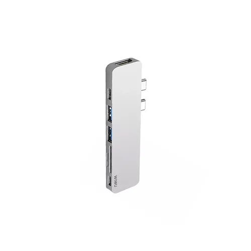 WIWU USB Type-C  7 in 1 Hub T8