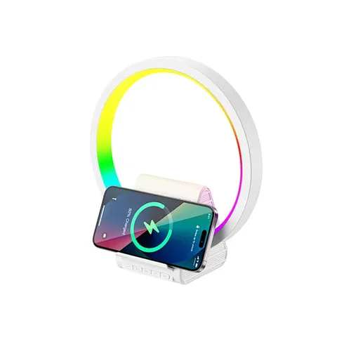 WiWU W021 2 in 1 Wireless Charger With Light Speaker