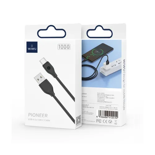 Wiwu WI-C001 USB To Type-C Cable 1M - Black