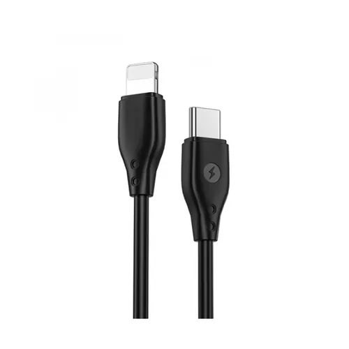 Wiwu Wi-C002 Type C- Lightning 30W 1M Cable - Black
