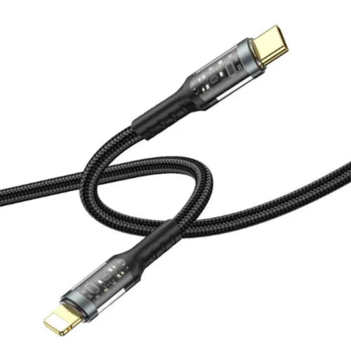 WiWU WI-C016 Geek 30W USB-C to Lightning 1.2M Cable