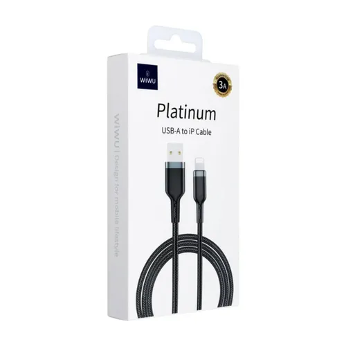 Wiwu WI-C019 Platinum Cable 120cm Black (USB To Type-C/ Lightning / Micro )